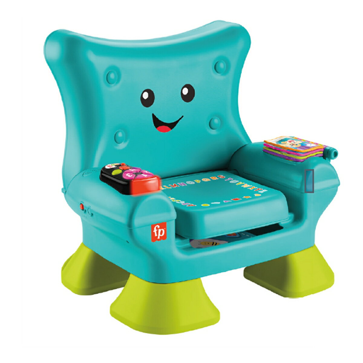 フィッシャープライス(fisher price) すわってたのしい!わんわんのバイリンガルチェア 赤ちゃん・幼児おもちゃ 知育・学習玩具 英語 ・ 外国語 ・ ベビーチェア 1歳から ブルー HYP37
