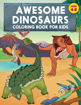 AWESOME DINOSAURS COLOR BK FOR Rockridge Press ROCKRIDGE PR2021 Paperback English ISBN：9781638073161 洋書 Books for kids（児...