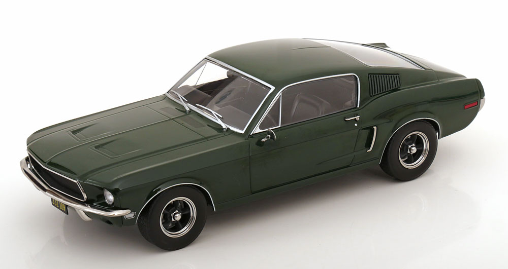 KK Scale 1/18 フォード マスタング GT Fastback 1968ダークグリーン 【KKDC181391】 (ミニカー)