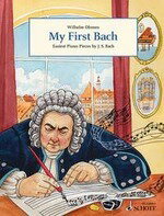 【輸入楽譜】バッハ, Johann Sebastian: マイ・ファースト・バッハ: やさしく弾けるピアノ作品集(英語)/Ohmen編