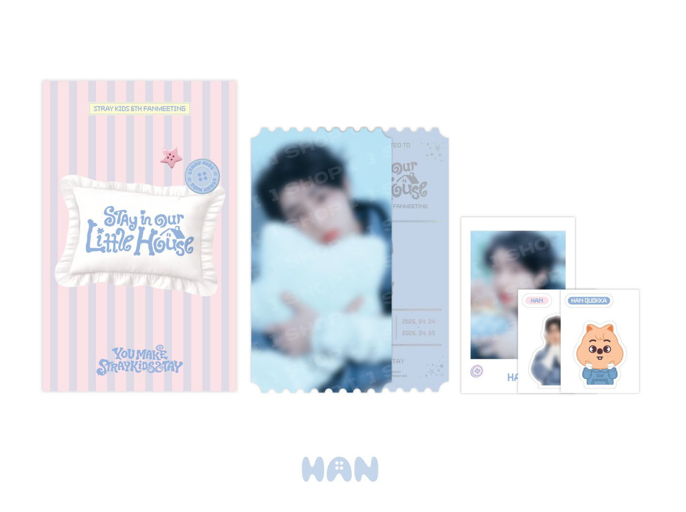 [6TH FANMEETING [STAY in Our Little House] MD] SPECIAL TICKET SET (HAN Ver.)