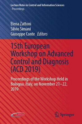 15th European Workshop on Advanced Control and Diagnosis (Acd 2019): Proceedings of the Workshop Hel