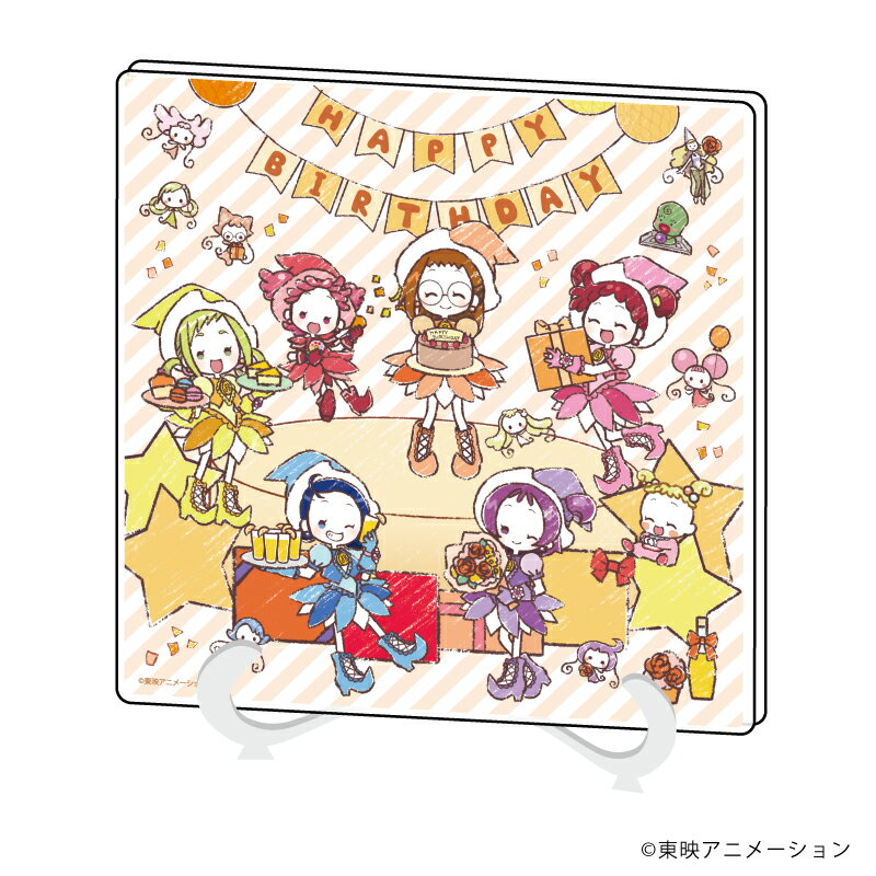 アクリルアートボード「も～っと!おジャ魔女どれみ」03/集合デザイン(グラフアート)【グッズ】