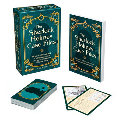 The Sherlock Holmes Case Files: Includes a 50-Card Deck of Absorbing Puzzles and an Accompanying 128