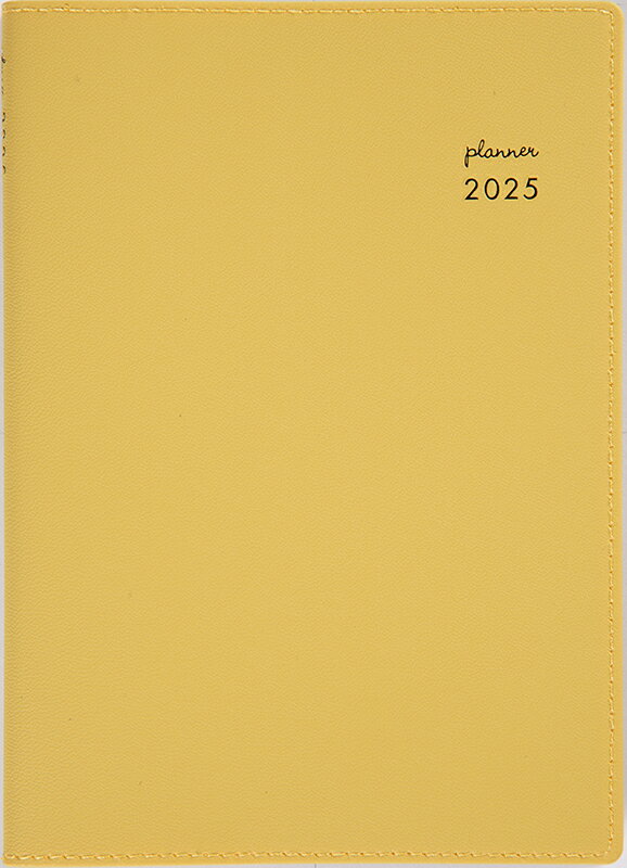 2025年 手帳 1月始まり No.365 リラクレール 5 月曜始まり [ターメリック]高橋書店 B6判 マンスリー