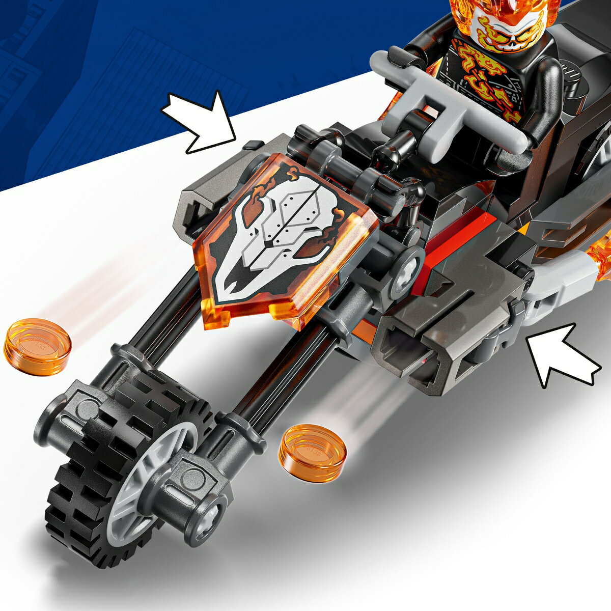 レゴ(LEGO) マーベル スパイダーマンとゴーストライダーの戦い 76335 [ おもちゃ 玩具 プレゼント 6歳 7歳 8歳 ]
