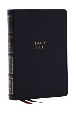 KJV Holy Bible: Compact Bible with 43,000 Center-Column Cross References, Black Genuine Leather, Red KJV COMPACT CENTER-COLUMN REF [ Thomas Nelson ]