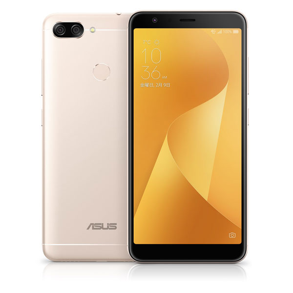 ZenFone Max Plus (M1) (MediaTek MT6750T / メモリ4GB / ストレージ32GB) サンライトゴールド