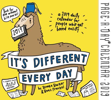 It's Different Every Day Page-A-Day Calendar 2019 ITS DIFFERENT EVERY DAY PAGE-A [ Brooke Barker ]