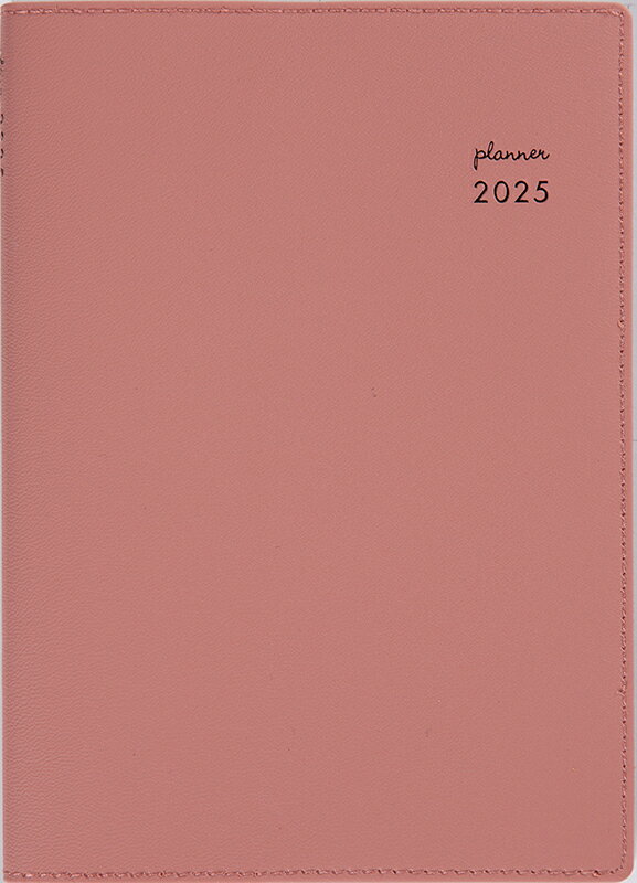 2025年 手帳 1月始まり No.366 リラクレール 6 月曜始まり [ピンクソルト]高橋書店 B6判 マンスリー
