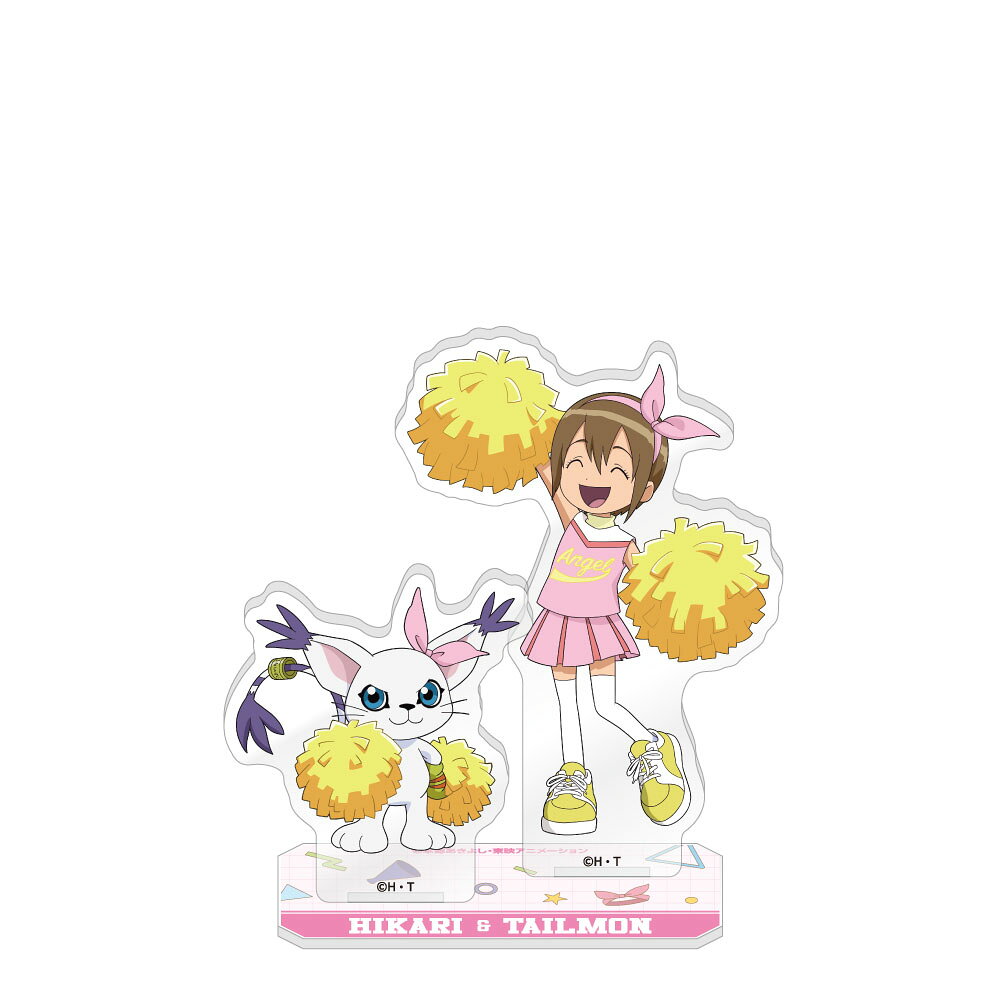 デジモンアドベンチャー　ペアアクリルスタンド / 八神ヒカリ＆テイルモン