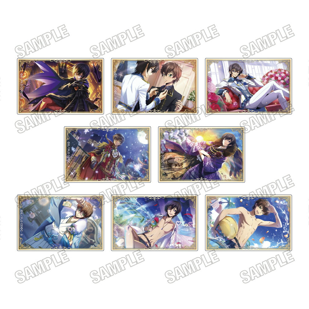コードギアス 反逆のルルーシュ ロストストーリーズ アクリルブロックコレクション