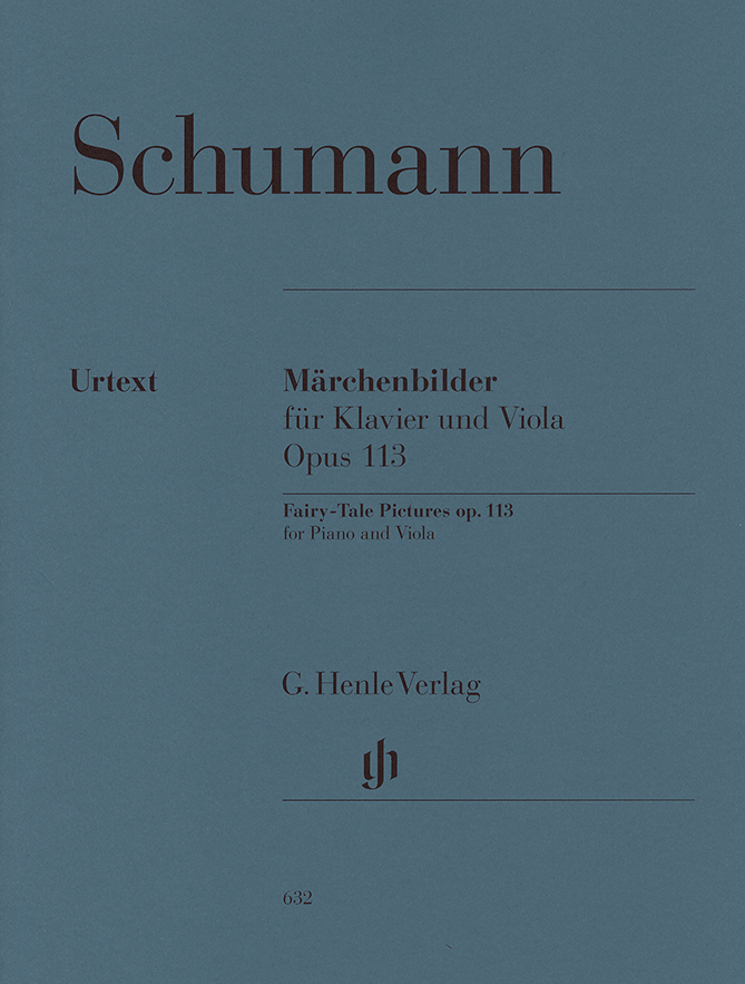 【輸入楽譜】シューマン, Robert: おとぎの絵本 Op.113/原典版