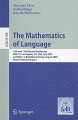 This volume contains a selection of papers presented at the 10th and 11th Meeting of the Association for Mathematics of Language, held in Los Angeles, CA, USA in July 2007 and in Bielefeld, Germany, in August 2009.The 19 revised papers presented together with 3 invited speeches were carefully selected from numerous submissions. The papers in this collection reflect a wide range of theoretical topics relating to language and computation including papers on the intersection of computational complexity, formal language theory, proof theory, and logic, as well as phonology, lexical semantics, syntax and typology.