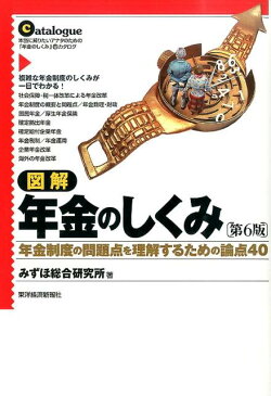 図解年金のしくみ第6版 年金制度の問題点を理解するための論点40 [ みずほ総合研究所 ]