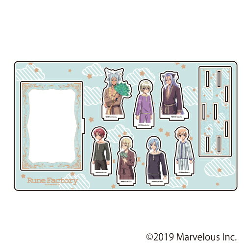 プレミアム アクリルジオラマプレート「ルーンファクトリー4スペシャル」01/パジャマver. 男性【グッズ】