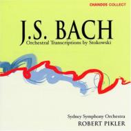 【輸入盤】ストコフスキー編曲～バッハ・トランスクリプション集　R・ピクラー／シドニーSO [ バッハ（1685-1750） ]