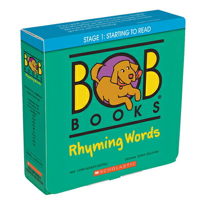 Bob Books - Rhyming Words Box Set Phonics, Ages 4 and Up, Kindergarten, Flashcards (Stage 1: Startin BOXED-BOB BKS - RHYMING WO 10V （Bob Books） Lynn Maslen Kertell