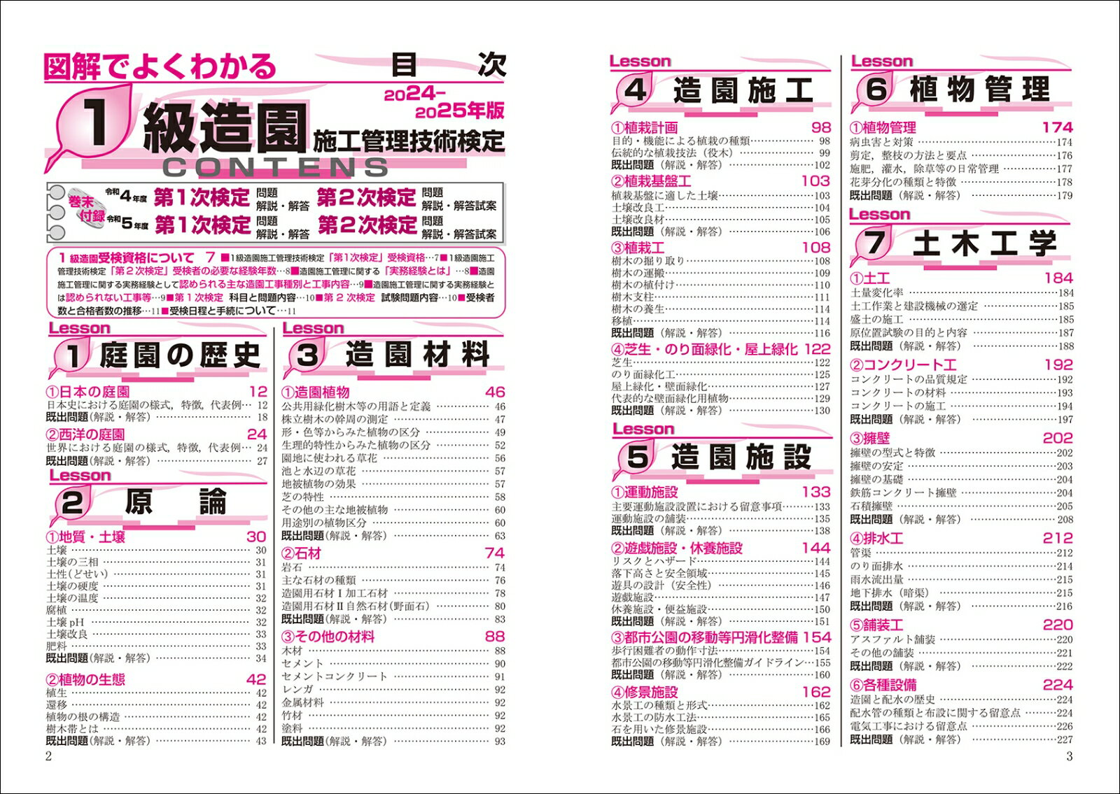 1級造園施工管理技術検定 第1次検定・第2次検定 2024-2025年版 （図解でよくわかる） [ 池本 幸一 ] 2