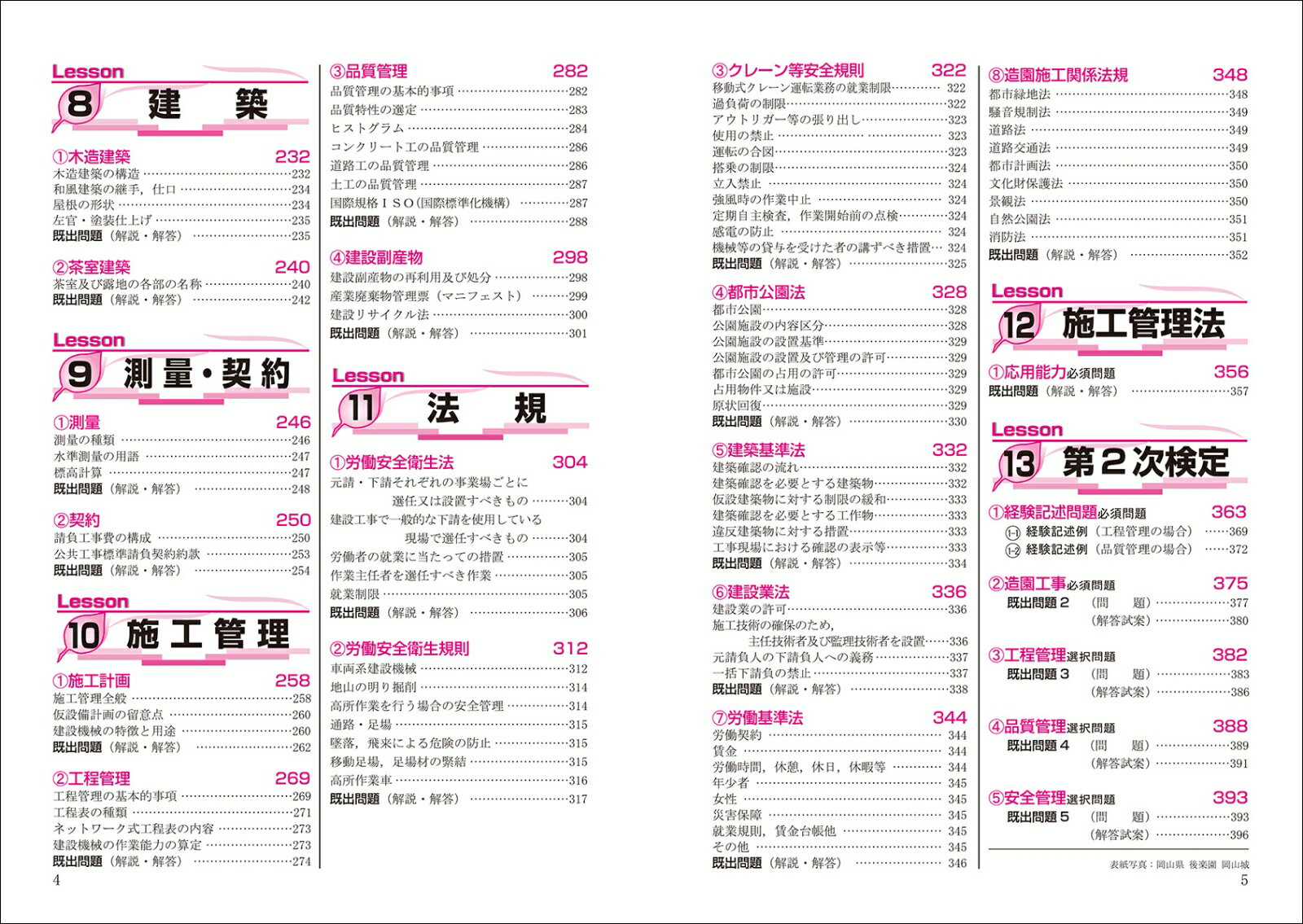 1級造園施工管理技術検定 第1次検定・第2次検定 2024-2025年版 （図解でよくわかる） [ 池本 幸一 ] 3