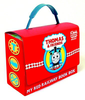 Thomas and Friends: My Red Railway 4-Book Boxed Set: Go, Train, Go!; Stop, Train, Stop!; A Crack in BOXED-THOMAS & FRIENDS MY R 4V （Bright & Early Board Books(tm)） [ W. Awdry ]