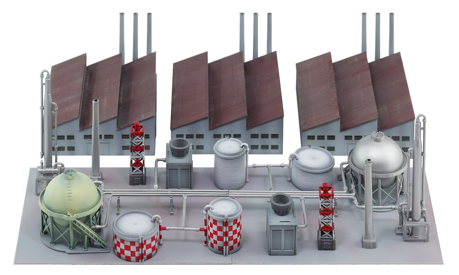 SWシリーズ 1/700 ストラクチャーセット 7（工場・プラント設備） 【SW21】 (プラモデル)