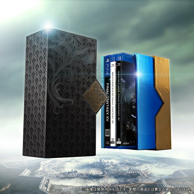 Film Collections Box FINAL FANTASY XV PlayStation（R)4 「FINAL FANTASY XV」ゲームディスク付き【数量限定生産版】【Blu-ray】