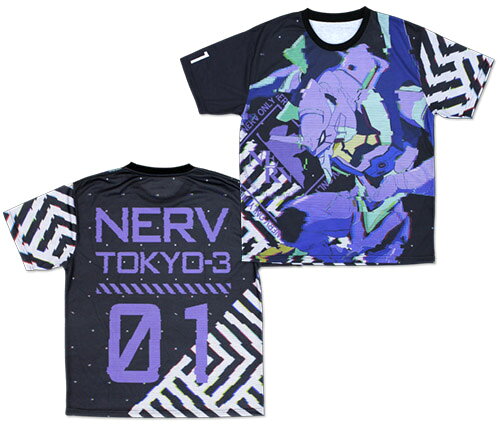EVANGELION エヴァ初号機 両面フルグラフィックTシャツ/XL