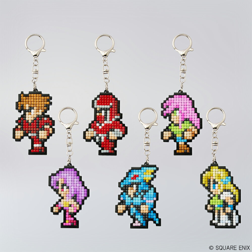 ファイナルファンタジー ピクセルリマスター ビルドチャームコレクション Vol.2 1BOX=6個入