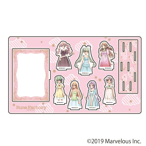 プレミアム アクリルジオラマプレート「ルーンファクトリー4スペシャル」02/パジャマver. 女性【グッズ】