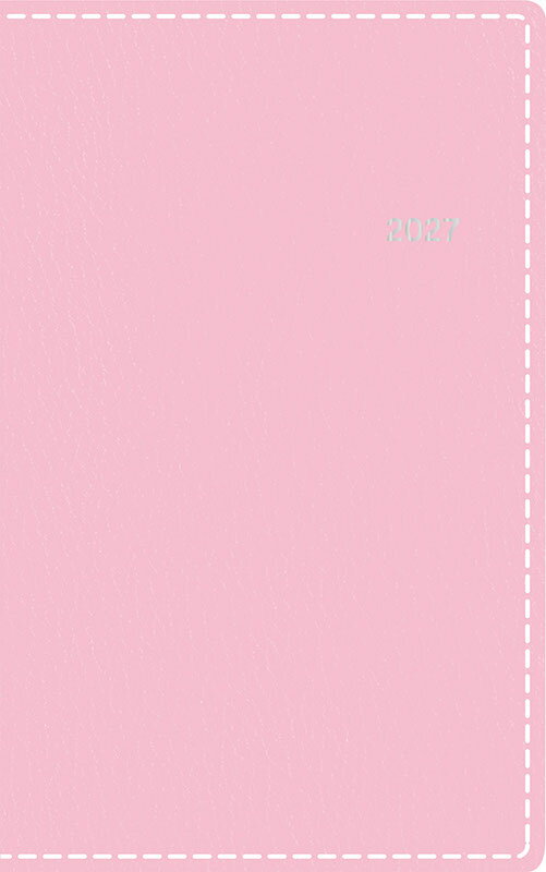 2027年 手帳 1月始まり No.324 T'beau （ティーズビュー） 9 [ダスティピンク]高橋書店 手帳判 ウィークリー