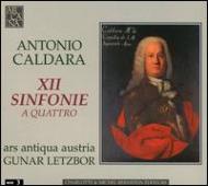 【輸入盤】12 Sinfonie A 4: Letzbor(Vn) / Ars Antiqua Austria [ カルダーラ ]