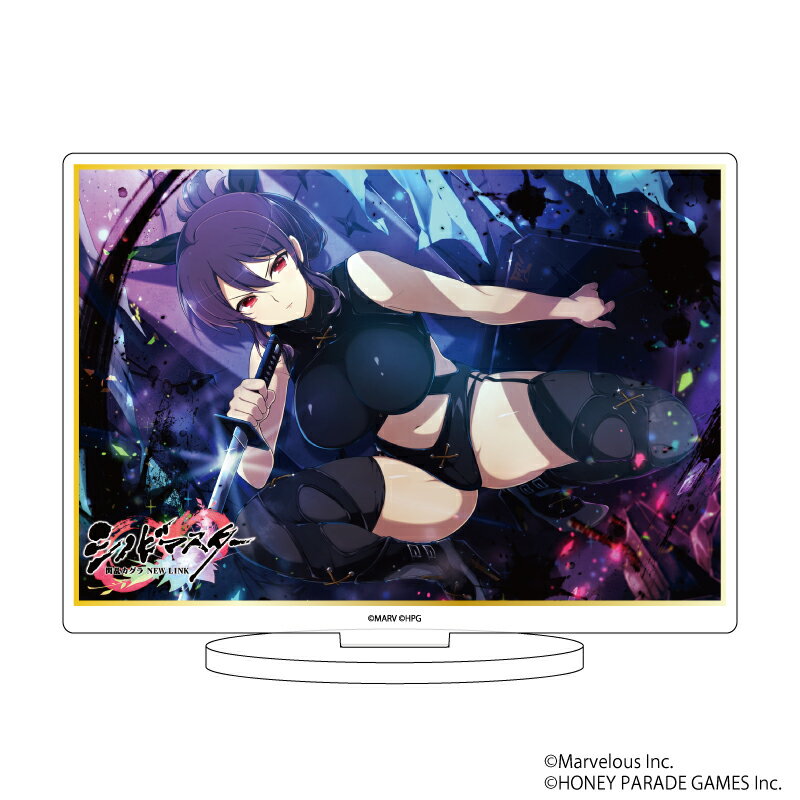 キャラアクリルフィギュア「シノビマスター 閃乱カグラ NEW LINK」99/凛(公式イラスト)【グッズ】