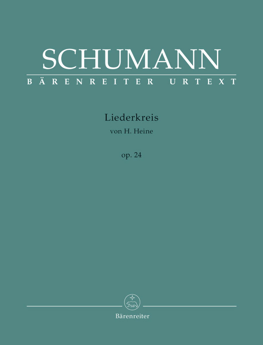 【輸入楽譜】シューマン, Robert: ハイネの詩によるリーダークライス(歌曲集) Op.24 (原調)(独語)/Ewert編
