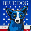 Blue Dog 2024 Wall Calendar BLUE DOG 2024 WALL CAL 