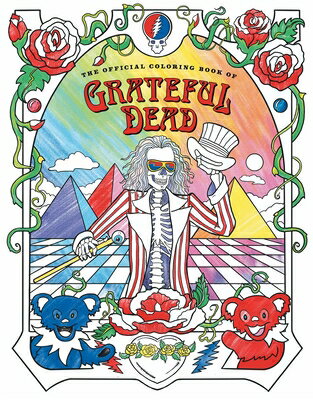 The Official Coloring Book of Grateful Dead OFF COLOR BK OF GRATEFUL DEAD [ Erin Cadigan ]