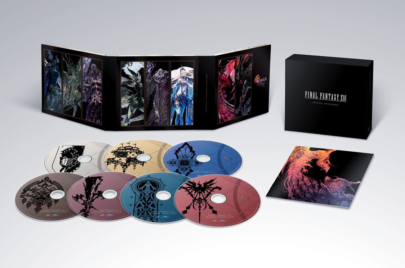 【楽天ブックス限定配送BOX】【楽天ブックス限定先着特典】FINAL FANTASY XVI Original Soundtrack (7CD)(ミニステッカー(絵柄：召喚獣 / フェニックス ))