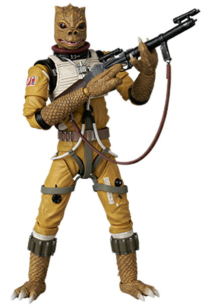 ●『Star Wars: EpisodeV - The Empire Strikes Back』よりBOSSK(TM)が登場！
●頭部パーツ2種／ブラスター2種／可動式フィギュアスタンド付属！

※監修中のサンプルを撮影しております。
発売商品とは一部異なる場合がございます。

(C) & TM Lucasfilm Ltd.

・ホビー系商品についての諸注意
メーカー都合により発売の大幅な延期が発生する可能性がございます。
予約商品についてはメーカーから順次入荷次第の発送となります。メーカー公表の発売日とは異なる場合がございますのでご了承ください。【対象年齢】：15歳以上【商品サイズ (cm)】(高さ）：16