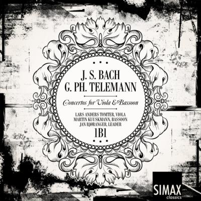 【輸入盤】『ヴィオラとファゴットのための協奏曲集〜バッハ、テレマン』 トムテル、クースクマン、1B1