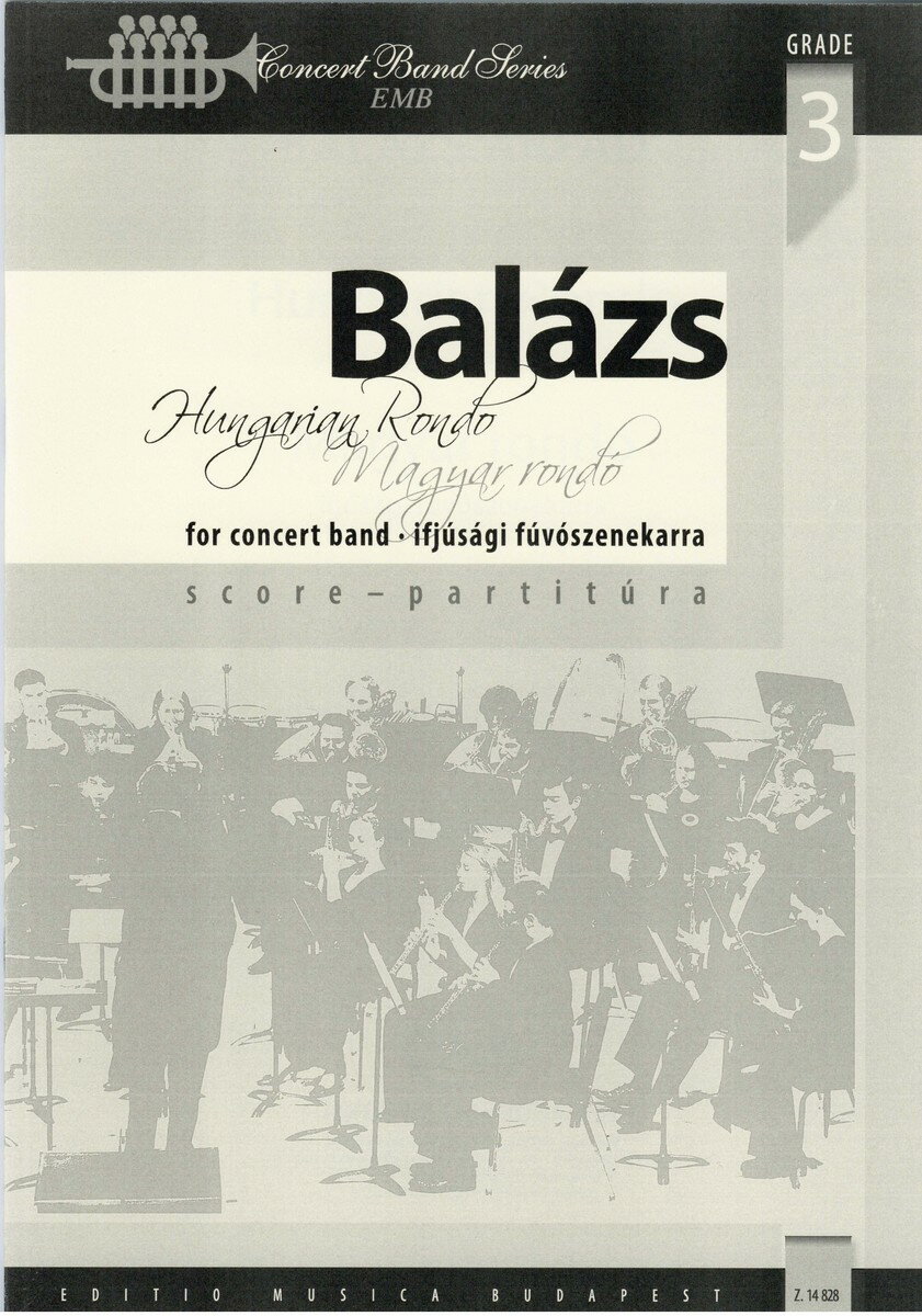 【輸入楽譜】バラージュ, Arpad: ハンガリー・ロンド: フルスコア