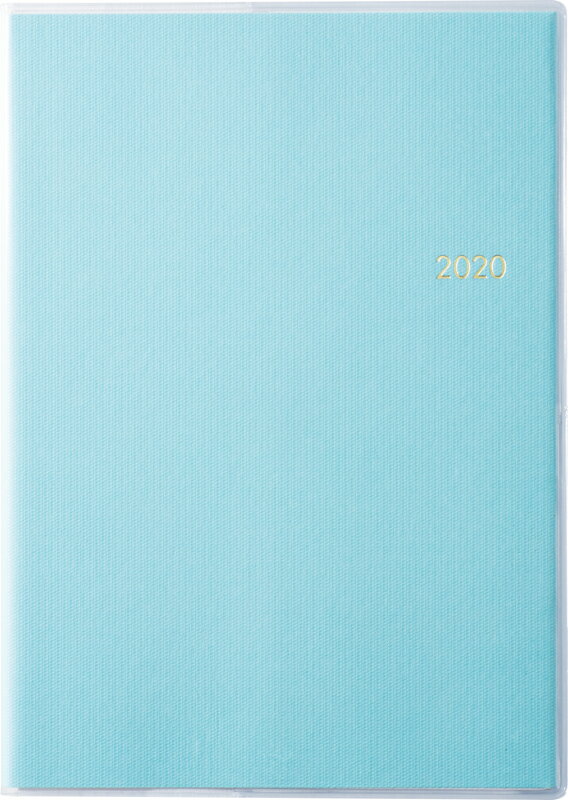 2020年版 1月始まり No.507 ミアクレール 2 パウダーブルー 高橋書店 B6判
