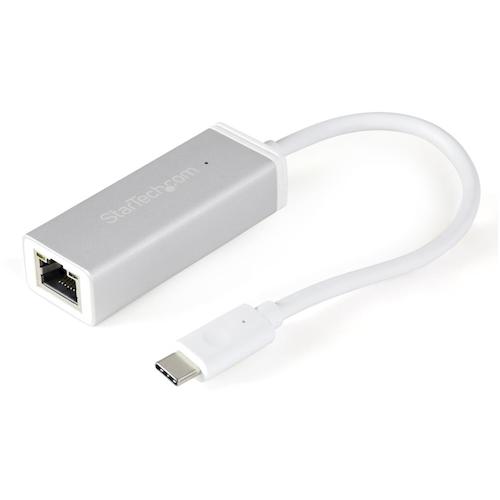 USB Type-C有線LAN変換アダプタ ギガビット対応 シルバー