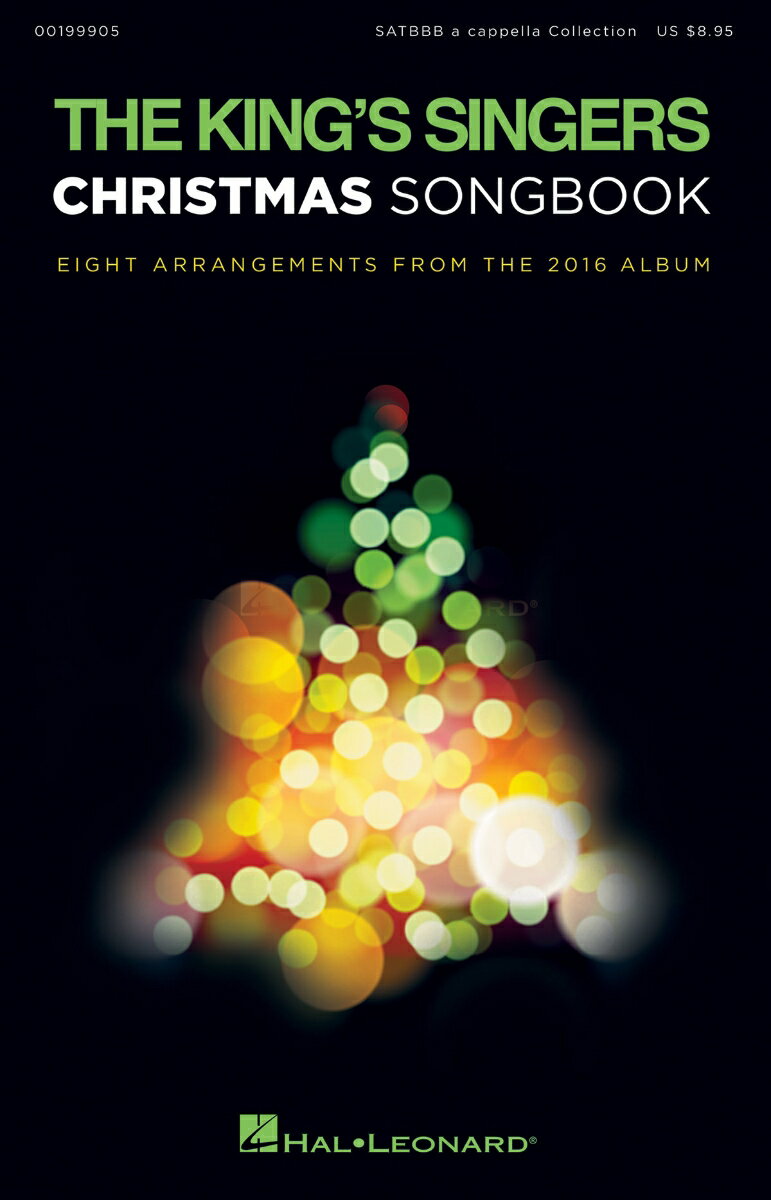 【輸入楽譜】キングズ・シンガーズ・クリスマス・ソングブック/無伴奏混声六部合唱用編曲/ライス & ロバーツ編