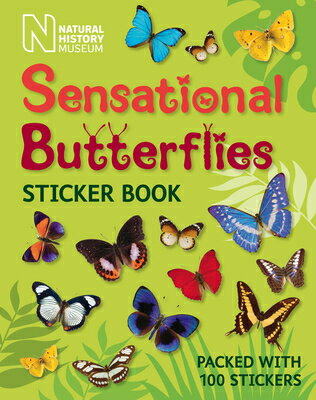 Sensational Butterflies Sticker Book STICKER BK-SENSATIONAL BUTTERF 