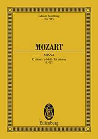 【輸入楽譜】モーツァルト, Wolfgang Amadeus: ミサ ハ短調 KV 427(417a)/ランドン編: スタディ・スコア