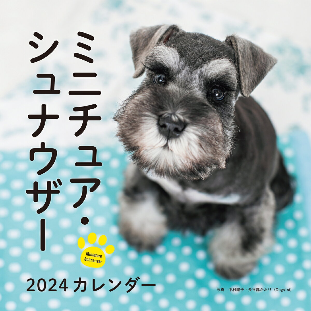 2024年カレンダー ミニチュア・シュナウザー