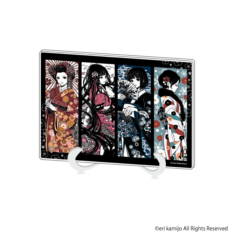 アクリルアートボード(A5サイズ)「上条衿」01/四季(公式イラスト)【グッズ】