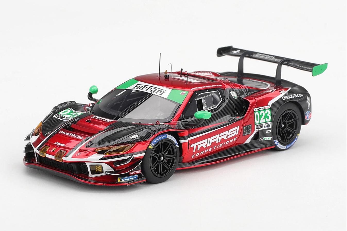 BBR COMPETITION 1/43 フェラーリ 296 GT3 IMSA プチ・ル・マン 2025 #023 Triarsi Competizione 【CS028】 (ミニカー)