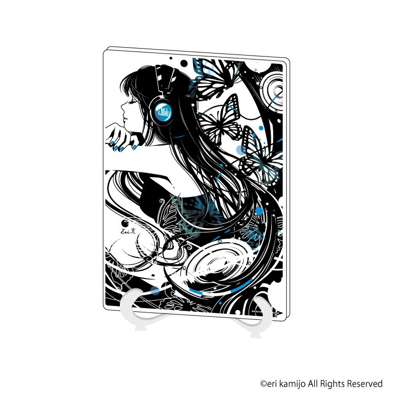 アクリルアートボード(A5サイズ)「上条衿」02/dear music(公式イラスト)【グッズ】