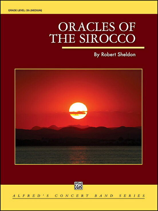 【輸入楽譜】シェルドン, Robert: シロッコが告げるもの: スコアとパート譜セット